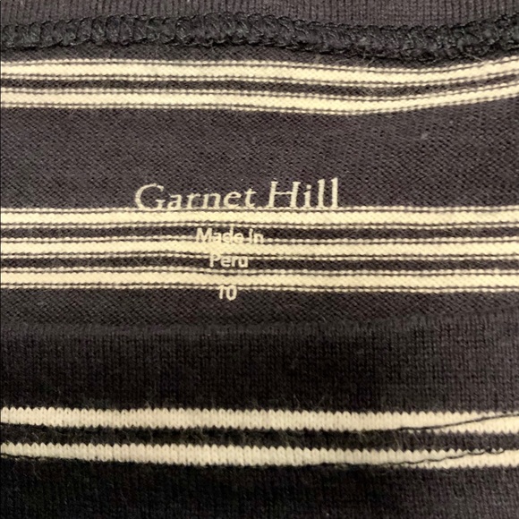 Garnet Hill Organic Cotton Boat Neck Dress - Picture 3 of 9